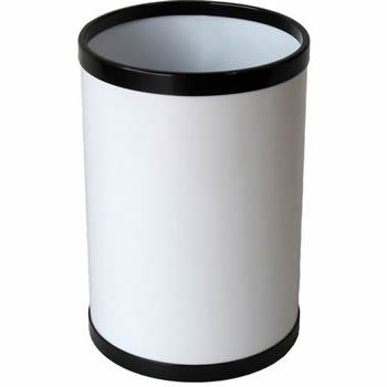 899460: PAPELEIRA REDONDA BRANCA 10L