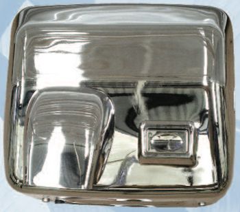 811353: SECADOR DE M�OS OURAGAN MANUAL INOX BRILHANTE 2500W